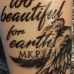 Фото красивые тату крылья 12.08.2019 №017 - beautiful tattoo wings - tatufoto.com