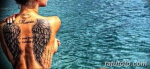 Фото красивые тату крылья 12.08.2019 №019 - beautiful tattoo wings - tatufoto.com