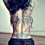 Фото красивые тату крылья 12.08.2019 №021 - beautiful tattoo wings - tatufoto.com
