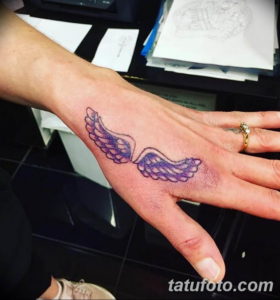 Фото красивые тату крылья 12.08.2019 №023 - beautiful tattoo wings - tatufoto.com