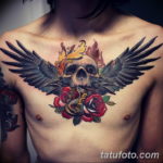 Фото красивые тату крылья 12.08.2019 №026 - beautiful tattoo wings - tatufoto.com