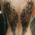 Фото красивые тату крылья 12.08.2019 №027 - beautiful tattoo wings - tatufoto.com