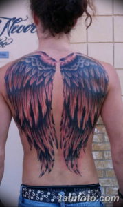 Фото красивые тату крылья 12.08.2019 №028 - beautiful tattoo wings - tatufoto.com
