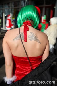 Фото красивые тату крылья 12.08.2019 №029 - beautiful tattoo wings - tatufoto.com