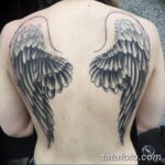 Фото красивые тату крылья 12.08.2019 №037 - beautiful tattoo wings - tatufoto.com