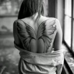 Фото красивые тату крылья 12.08.2019 №042 - beautiful tattoo wings - tatufoto.com
