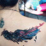 Фото красивые тату крылья 12.08.2019 №045 - beautiful tattoo wings - tatufoto.com