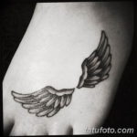 Фото красивые тату крылья 12.08.2019 №046 - beautiful tattoo wings - tatufoto.com