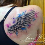 Фото красивые тату крылья 12.08.2019 №057 - beautiful tattoo wings - tatufoto.com