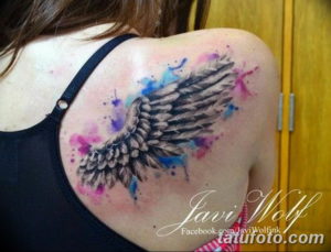 Фото красивые тату крылья 12.08.2019 №057 - beautiful tattoo wings - tatufoto.com
