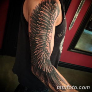 Фото красивые тату крылья 12.08.2019 №066 - beautiful tattoo wings - tatufoto.com