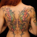Фото красивые тату крылья 12.08.2019 №069 - beautiful tattoo wings - tatufoto.com
