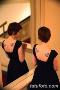 Фото красивые тату крылья 12.08.2019 №071 - beautiful tattoo wings - tatufoto.com