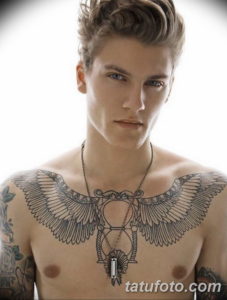 Фото красивые тату крылья 12.08.2019 №074 - beautiful tattoo wings - tatufoto.com