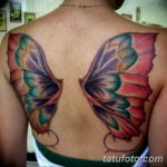 Фото красивые тату крылья 12.08.2019 №075 - beautiful tattoo wings - tatufoto.com