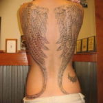 Фото красивые тату крылья 12.08.2019 №078 - beautiful tattoo wings - tatufoto.com