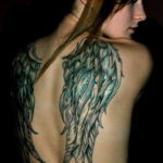 Фото красивые тату крылья 12.08.2019 №079 - beautiful tattoo wings - tatufoto.com