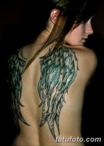 Фото красивые тату крылья 12.08.2019 №079 - beautiful tattoo wings - tatufoto.com