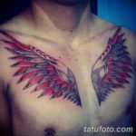 Фото красивые тату крылья 12.08.2019 №082 - beautiful tattoo wings - tatufoto.com