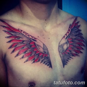 Фото красивые тату крылья 12.08.2019 №082 - beautiful tattoo wings - tatufoto.com
