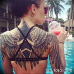 Фото красивые тату крылья 12.08.2019 №084 - beautiful tattoo wings - tatufoto.com