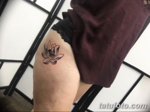 Фото красивые тату на бедре 12.08.2019 №014 - beautiful tattoos on the hip - tatufoto.com
