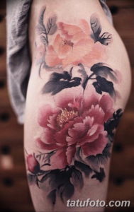 Фото красивые тату на бедре 12.08.2019 №022 - beautiful tattoos on the hip - tatufoto.com