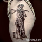 Фото красивые тату на бедре 12.08.2019 №036 - beautiful tattoos on the hip - tatufoto.com