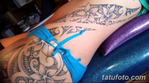 Фото красивые тату на бедре 12.08.2019 №044 - beautiful tattoos on the hip - tatufoto.com