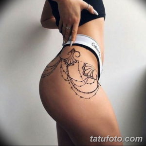 Фото красивые тату на бедре 12.08.2019 №054 - beautiful tattoos on the hip - tatufoto.com