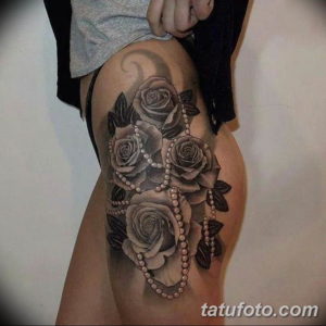 Фото красивые тату на бедре 12.08.2019 №056 - beautiful tattoos on the hip - tatufoto.com