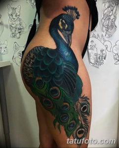 Фото красивые тату на бедре 12.08.2019 №057 - beautiful tattoos on the hip - tatufoto.com