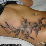 Фото красивые тату на бедре 12.08.2019 №070 - beautiful tattoos on the hip - tatufoto.com