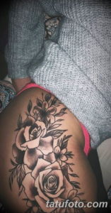Фото красивые тату на бедре 12.08.2019 №089 - beautiful tattoos on the hip - tatufoto.com