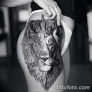 Фото красивые тату на бедре 12.08.2019 №093 - beautiful tattoos on the hip - tatufoto.com