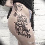 Фото красивые тату на бедре 12.08.2019 №106 - beautiful tattoos on the hip - tatufoto.com