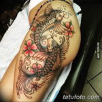 Фото красивые тату на бедре 12.08.2019 №110 - beautiful tattoos on the hip - tatufoto.com
