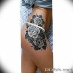 Фото красивые тату на бедре 12.08.2019 №113 - beautiful tattoos on the hip - tatufoto.com