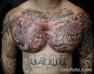 Фото красивые тату на груди 12.08.2019 №006 - beautiful tattoos on the chest - tatufoto.com