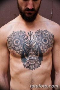 Фото красивые тату на груди 12.08.2019 №013 - beautiful tattoos on the chest - tatufoto.com