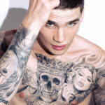 Фото красивые тату на груди 12.08.2019 №015 - beautiful tattoos on the chest - tatufoto.com