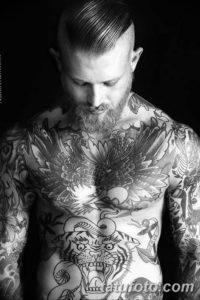 Фото красивые тату на груди 12.08.2019 №018 - beautiful tattoos on the chest - tatufoto.com