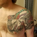 Фото красивые тату на груди 12.08.2019 №032 - beautiful tattoos on the chest - tatufoto.com
