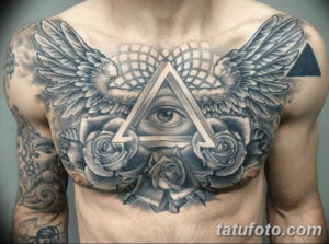 Фото красивые тату на груди 12.08.2019 №038 - beautiful tattoos on the chest - tatufoto.com