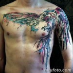 Фото красивые тату на груди 12.08.2019 №039 - beautiful tattoos on the chest - tatufoto.com