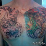 Фото красивые тату на груди 12.08.2019 №043 - beautiful tattoos on the chest - tatufoto.com
