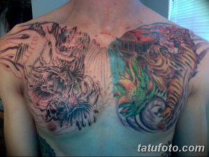 Фото красивые тату на груди 12.08.2019 №043 - beautiful tattoos on the chest - tatufoto.com