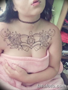 Фото красивые тату на груди 12.08.2019 №059 - beautiful tattoos on the chest - tatufoto.com