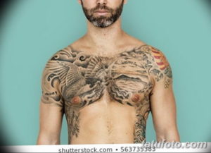 Фото красивые тату на груди 12.08.2019 №082 - beautiful tattoos on the chest - tatufoto.com