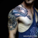 Фото красивые тату на груди 12.08.2019 №094 - beautiful tattoos on the chest - tatufoto.com